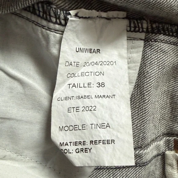 Isabel Marant Etoile Tinea Jeans